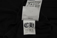 Load image into Gallery viewer, 新品未使用 CHROME HEARTS クロムハーツ 半袖 Tシャツ スクロールラベル ホワイト ブラック KIDS 中古 4b011083