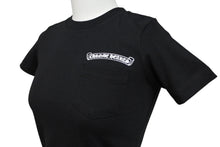 Load image into Gallery viewer, 新品未使用 CHROME HEARTS クロムハーツ 半袖 Tシャツ スクロールラベル ホワイト ブラック KIDS 中古 4b011083