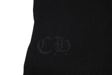 Load image into Gallery viewer, 新品未使用 CHROME HEARTS クロムハーツ 半袖 Tシャツ スクロールラベル ホワイト ブラック KIDS 中古 4b011083
