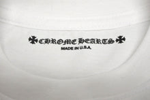 Load image into Gallery viewer, 新品未使用 CHROME HEARTS クロムハーツ 半袖 Tシャツ ホースシュー NY限定 ホワイト ブラック KIDS 中古 4b011085