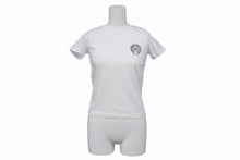 Load image into Gallery viewer, 新品未使用 CHROME HEARTS クロムハーツ 半袖 Tシャツ ホースシュー NY限定 ホワイト ブラック KIDS 中古 4b011085