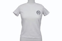 Load image into Gallery viewer, 新品未使用 CHROME HEARTS クロムハーツ 半袖 Tシャツ ホースシュー NY限定 ホワイト ブラック KIDS 中古 4b011085