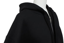 Load image into Gallery viewer, 新品未使用 CHROME HEARTS クロムハーツ ジップアップ フーディ サイズS DEADLY DOLL 希少 ピンク ブラック ホワイト 中古 4b011087