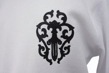 Load image into Gallery viewer, 新品未使用 CHROME HEARTS クロムハーツ サーマル ロンT サイズL DEADLY DOLL 希少 ピンク ブラック ホワイト 中古 4b011088