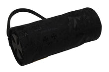 Load image into Gallery viewer, 新品未使用 CHROME HEARTS クロムハーツ ポーチ 新作 総柄 マルチロゴ ナイロン バッグ レザーパッチ 中古 4b011089