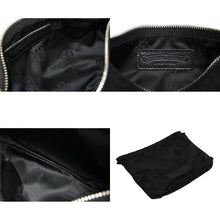 Load image into Gallery viewer, 新品未使用 CHROME HEARTS クロムハーツ ポーチ 新作 総柄 マルチロゴ ナイロン バッグ レザーパッチ 中古 4b011089