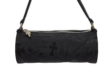 Load image into Gallery viewer, 新品未使用 CHROME HEARTS クロムハーツ ポーチ 新作 総柄 マルチロゴ ナイロン バッグ レザーパッチ 中古 4b011089