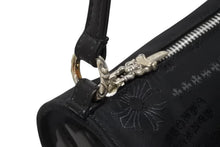 Load image into Gallery viewer, 新品未使用 CHROME HEARTS クロムハーツ ポーチ 新作 総柄 マルチロゴ ナイロン バッグ レザーパッチ 中古 4b011089