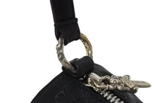 Load image into Gallery viewer, 新品未使用 CHROME HEARTS クロムハーツ ポーチ 新作 総柄 マルチロゴ ナイロン バッグ レザーパッチ 中古 4b011089
