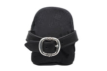 Load image into Gallery viewer, 新品未使用 CHROME HEARTS クロムハーツ ポーチ 新作 総柄 マルチロゴ ナイロン バッグ ブラック 中古 4b011091