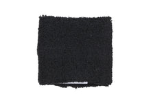 Load image into Gallery viewer, 新品未使用 CHROME HEARTS クロムハーツ クロスパッチ リストバンド 二点セット ブレスレット パイル地 ブラック ホワイト 中古 4b011092