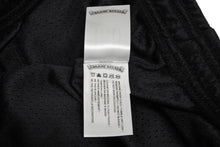 Load image into Gallery viewer, 新品未使用 CHROME HEARTS クロムハーツ MESH VARSITY SHORTS ハーフパンツ メッシュパンツ ブラック サイズM 中古 4b011095