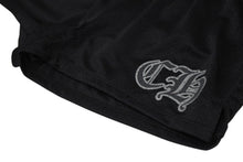 Load image into Gallery viewer, 新品未使用 CHROME HEARTS クロムハーツ MESH VARSITY SHORTS ハーフパンツ メッシュパンツ ブラック サイズM 中古 4b011095