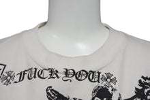 Load image into Gallery viewer, CHROME HEARTS クロムハーツ 半袖 Tシャツ マルチモチーフ ホワイト ブラック 白 黒 総柄 サイズ S 美品 中古 4b011097