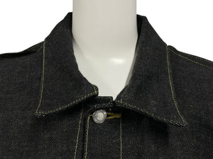 極美品 UNDERCOVER アンダーカバー 99AW small parts 分解デニムジャケット アーカイブ コットン ブラック サイズM 中古 4b011138