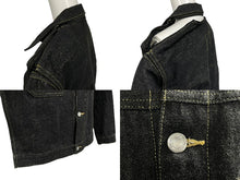Load image into Gallery viewer, 極美品 UNDERCOVER アンダーカバー 99AW small parts 分解デニムジャケット アーカイブ コットン ブラック サイズM 中古 4b011138