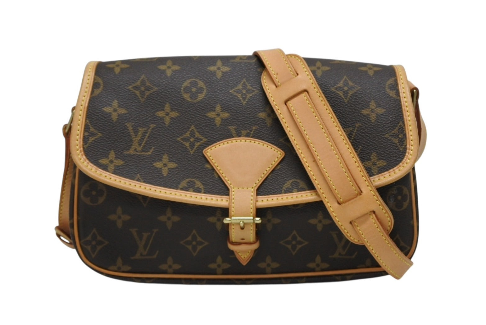 極美品 LOUIS VUITTON ルイヴィトン ソローニュ モノグラム M42250