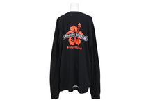 Load image into Gallery viewer, 極美品 CHROME HEARTS クロムハーツ 長袖Tシャツ 長袖カットソー サイズXXL ブラック コットン プリント ホノルル限定 中古 4b011158
