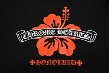 Load image into Gallery viewer, 極美品 CHROME HEARTS クロムハーツ 長袖Tシャツ 長袖カットソー サイズXXL ブラック コットン プリント ホノルル限定 中古 4b011158