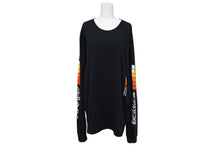 Load image into Gallery viewer, CHROME HEARTS クロムハーツ 長袖Tシャツ 長袖カットソー サイズXXL ブラック コットン プリント 美品 中古 4b011159