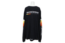 Load image into Gallery viewer, CHROME HEARTS クロムハーツ 長袖Tシャツ 長袖カットソー サイズXXL ブラック コットン プリント 美品 中古 4b011159