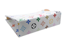 Load image into Gallery viewer, 新品未使用 LOUIS VUITTON ルイヴィトン LV × TM ポッシュ トワレ 19 ポーチ M28241 IC ホワイト マルチカラー ゴールド金具 中古 4b011161