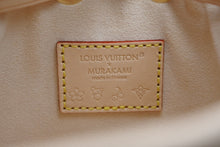 Load image into Gallery viewer, 新品未使用 LOUIS VUITTON ルイヴィトン LV × TM ナノ･ノエ ショルダーバッグ M27493 ホワイト マルチカラー ゴールド金具 中古 4b011162
