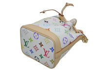 Load image into Gallery viewer, 新品未使用 LOUIS VUITTON ルイヴィトン LV × TM ナノ･ノエ ショルダーバッグ M27493 ホワイト マルチカラー ゴールド金具 中古 4b011162