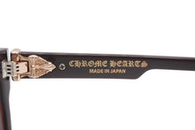 Load image into Gallery viewer, 新品未使用 CHROME HEARTS クロムハーツ BOX-OFFICER ボックスオフィサー メガネ ダガーテンプル サイズ56□19-144 アイウェア 中古 4b011163