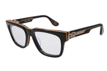 Load image into Gallery viewer, 新品未使用 CHROME HEARTS クロムハーツ BOX-OFFICER ボックスオフィサー メガネ ダガーテンプル サイズ56□19-144 アイウェア 中古 4b011163