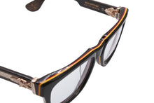 Load image into Gallery viewer, 新品未使用 CHROME HEARTS クロムハーツ BOX-OFFICER ボックスオフィサー メガネ ダガーテンプル サイズ56□19-144 アイウェア 中古 4b011163