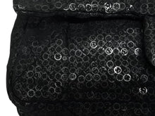 Load image into Gallery viewer, CHANEL シャネル マトラッセ23 Sフラップ Wチェーンショルダーバッグ 12番台 ココマーク スパンコール シルバー金具 美品 中古 4b011166