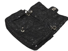 Load image into Gallery viewer, CHANEL シャネル マトラッセ23 Sフラップ Wチェーンショルダーバッグ 12番台 ココマーク スパンコール シルバー金具 美品 中古 4b011166