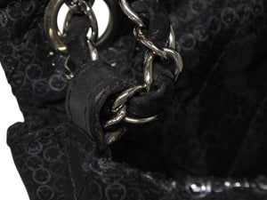 CHANEL シャネル マトラッセ23 Sフラップ Wチェーンショルダーバッグ 12番台 ココマーク スパンコール シルバー金具 美品 中古 4b011166