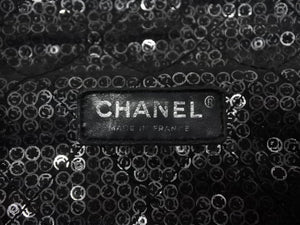 CHANEL シャネル マトラッセ23 Sフラップ Wチェーンショルダーバッグ 12番台 ココマーク スパンコール シルバー金具 美品 中古 4b011166