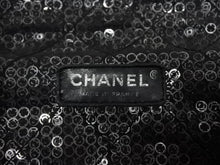 Load image into Gallery viewer, CHANEL シャネル マトラッセ23 Sフラップ Wチェーンショルダーバッグ 12番台 ココマーク スパンコール シルバー金具 美品 中古 4b011166