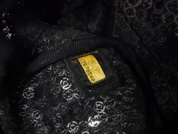 CHANEL シャネル マトラッセ23 Sフラップ Wチェーンショルダーバッグ 12番台 ココマーク スパンコール シルバー金具 美品 中古 4b011166
