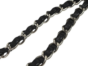 CHANEL シャネル マトラッセ23 Sフラップ Wチェーンショルダーバッグ 12番台 ココマーク スパンコール シルバー金具 美品 中古 4b011166