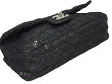 Load image into Gallery viewer, CHANEL シャネル マトラッセ23 Sフラップ Wチェーンショルダーバッグ 12番台 ココマーク スパンコール シルバー金具 美品 中古 4b011166