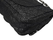 Load image into Gallery viewer, CHANEL シャネル マトラッセ23 Sフラップ Wチェーンショルダーバッグ 12番台 ココマーク スパンコール シルバー金具 美品 中古 4b011166
