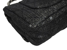 Load image into Gallery viewer, CHANEL シャネル マトラッセ23 Sフラップ Wチェーンショルダーバッグ 12番台 ココマーク スパンコール シルバー金具 美品 中古 4b011166