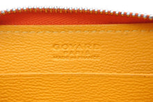 画像をギャラリービューアに読み込む, 極美品 GOYARD ゴヤール マティニョンPM カードケース コインケース ゴヤールディンキャンバス レザー オレンジ シルバー金具 中古 4b011169