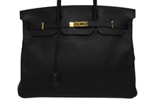 Load image into Gallery viewer, 極美品 HERMES エルメス バーキン40 ブラック トゴ 40cm T刻印 ゴールド金具 ハンドバッグ 中古 4b011177