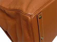 Load image into Gallery viewer, 極美品 HERMES エルメス ハンドバッグ オータクロア50 トゴ バーキン ブロンズ金具 ブラウン系 ○Y刻印 中古 4b011178
