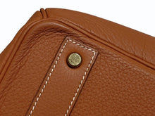 Load image into Gallery viewer, 極美品 HERMES エルメス ハンドバッグ オータクロア50 トゴ バーキン ブロンズ金具 ブラウン系 ○Y刻印 中古 4b011178