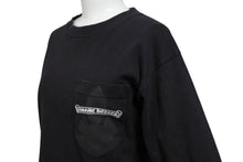 Load image into Gallery viewer, CHROME HEARTS クロムハーツ 長袖Tシャツ サイズS フレアニー アーチロゴ プリント ブラック 美品 中古 4b011181