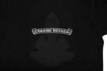Load image into Gallery viewer, CHROME HEARTS クロムハーツ 長袖Tシャツ サイズS フレアニー アーチロゴ プリント ブラック 美品 中古 4b011181