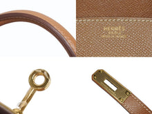 Load image into Gallery viewer, HERMES エルメス BIRKIN バーキン 30 ハンドバッグ クシュベル ナチュラル ゴールド金具 □G刻印 美品 中古 4b011199