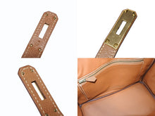 Load image into Gallery viewer, HERMES エルメス BIRKIN バーキン 30 ハンドバッグ クシュベル ナチュラル ゴールド金具 □G刻印 美品 中古 4b011199