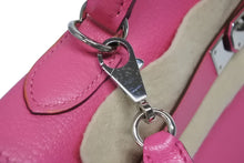 Load image into Gallery viewer, 極美品 HERMES エルメス KELLY ケリー 32 内縫い 2WAYハンドバッグ シェーブル ピンク系 シルバー金具 □Q刻印 中古 4b011200
